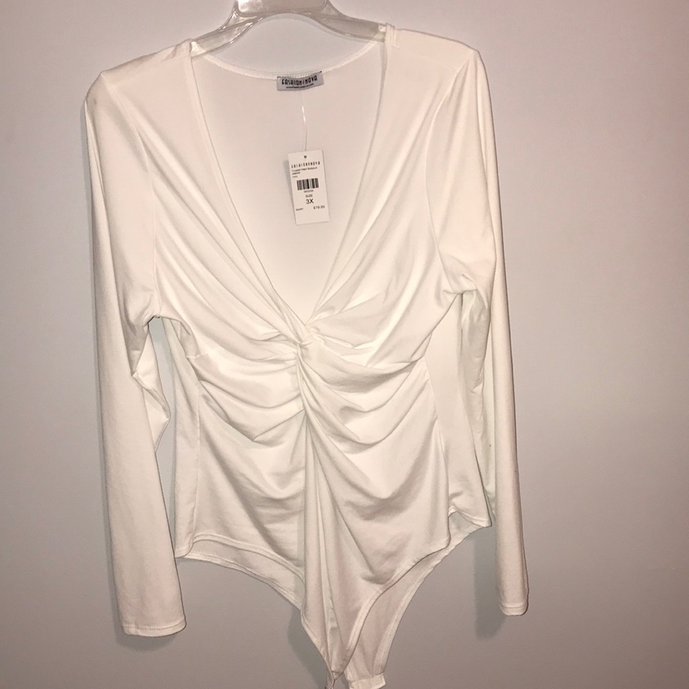 Pure white bodysuit☁️